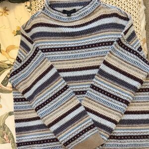 Ann Taylor women’s Multicolor Crewneck Sweater